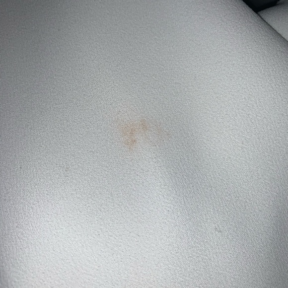 Classy all white dress with wing sleeves - Picture 4 of 5